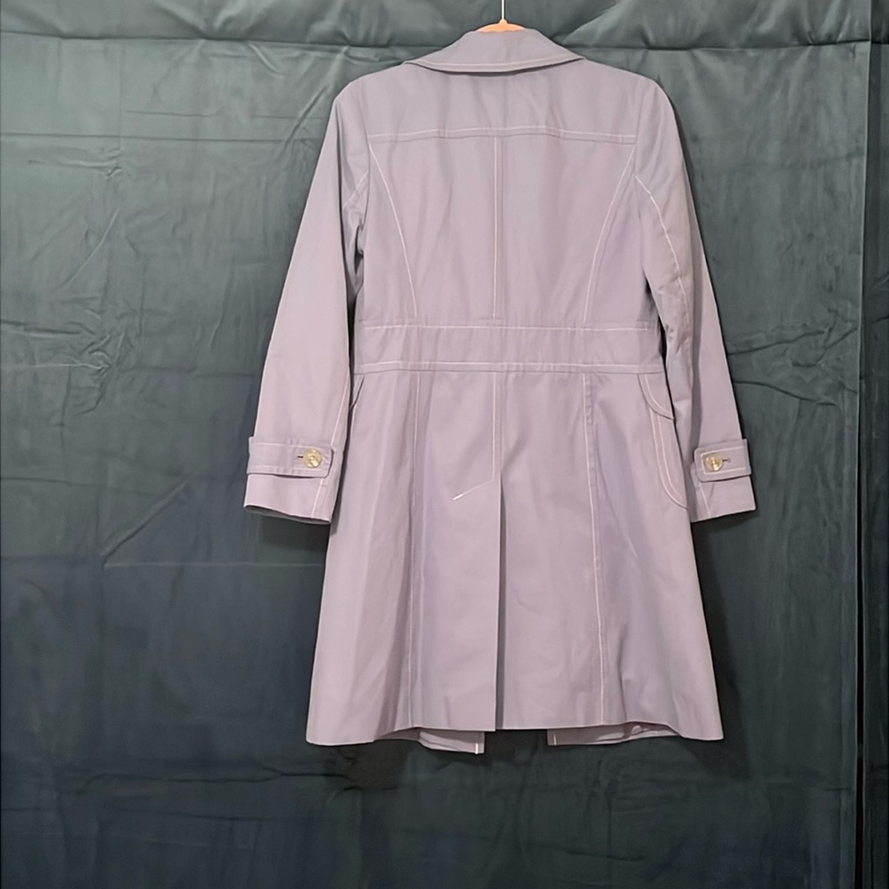 Barely Worn Adorable Mod Short Trench/Rain Coat - Picture 4 of 5
